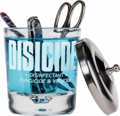 Disicide Glass Jar Small 160 ml i gruppen Fr Salong / Hygien hos UnderCclub AB (DC-6504)