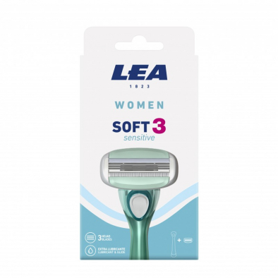 Women Soft 3 Sensitive Razor i gruppen Skgg & Rakning / Rakning fr damer hos UnderCclub AB (LEA-31370)