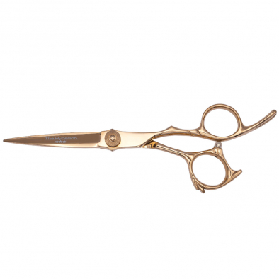 Hyperion Rose Gold Titanium Scissors 5.5 - 440C Pro i gruppen Hrvrd / Hrverktyg / Frisrsaxar hos UnderCclub AB (MT0145-55)