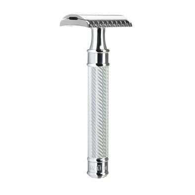 TRADITIONAL Safety razor open comb chrome plated i gruppen Skgg & Rakning / Rakhyvel och rakkniv / Skerhetshyvel hos UnderCclub AB (R41GRANDE)